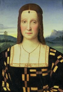 Porträt von Elizabeth Gonzaga, ca. 1504